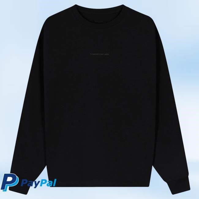 Swirl Live Today Crew Neck Sweatshirt Tomorrowland Official Merch Store Shop