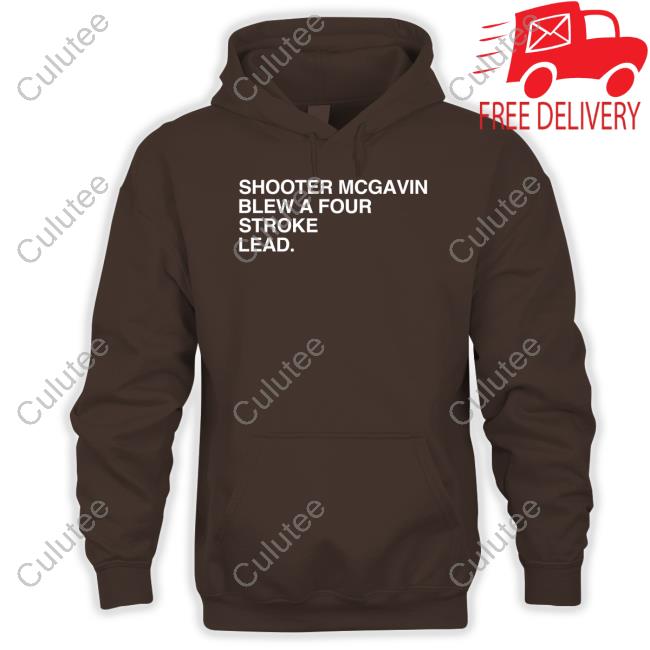 Obvious Shirts Merch Shooter Mcgavin Blew A Four Stroke Lead Long Sleeved T Shirt Joey