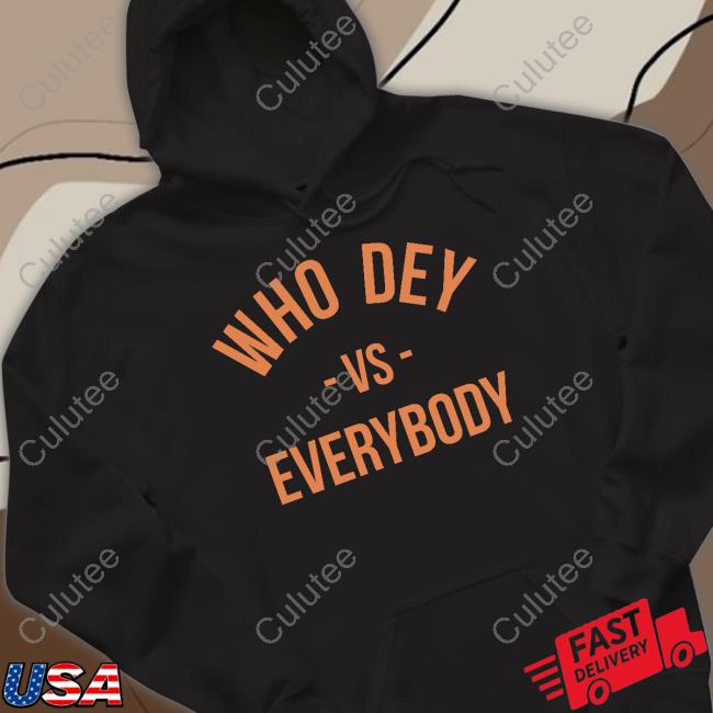 Lfgcincy Who Dey Vs Everybody Long Sleeve