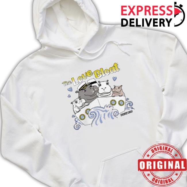 The Love Bloat Hippo Family Hooded Sweatshirt