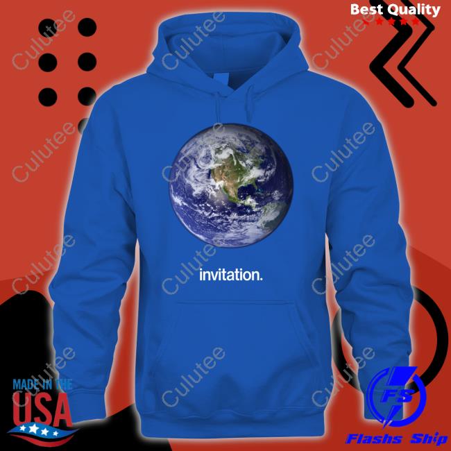 Earth Invitation T Shirt Sebastian Vettel F1 Race