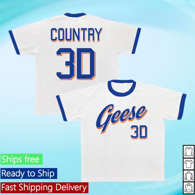 Official Hello Merch 3D Country Baseball Ringer T-Shirt