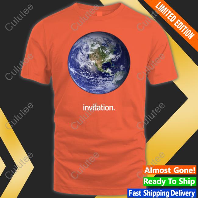Earth Invitation Shirt F1 Race Earth Invitation Shirt F1