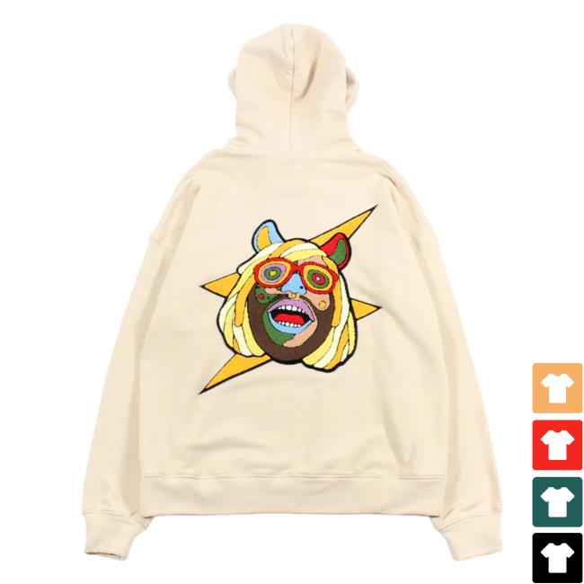 Official Thundercat Merch Thundercat X Mutsu Cozy Terry Hoodies Natural Theamazingthundercatstore