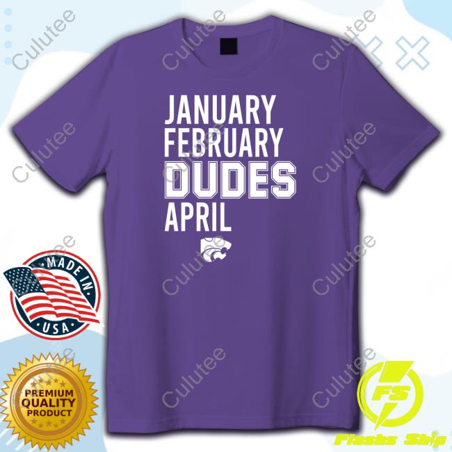 Jareem Dowling January February Dudes April T Shirt