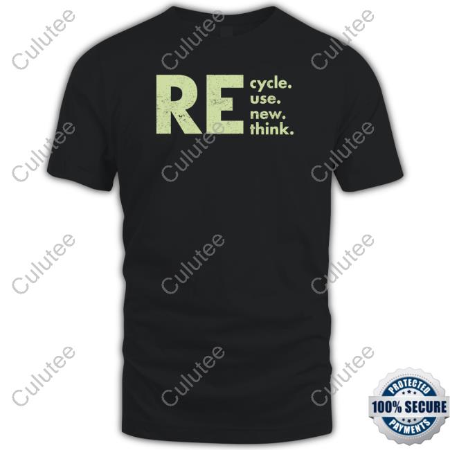 Ichigo Niggasake Re Cycle Use New Think Long Sleeve Tee