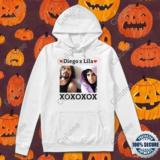 Diego X Lila Xoxoxox White Tee Shirt