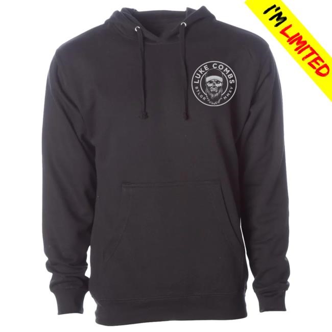 Official Luke Combs Merch Shop Bootlegger Guitar Wings Hoodie Sweatshirt