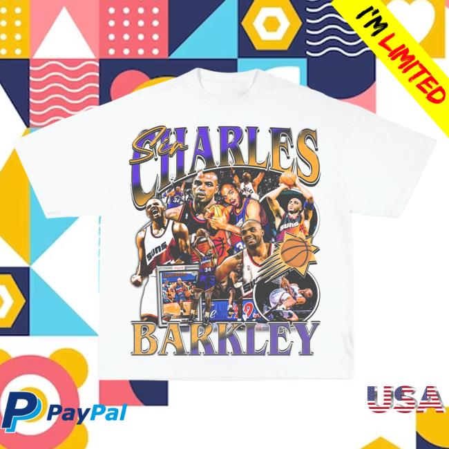 Official Game Changer Phx Charles Barkley T-Shirt White GameChanger