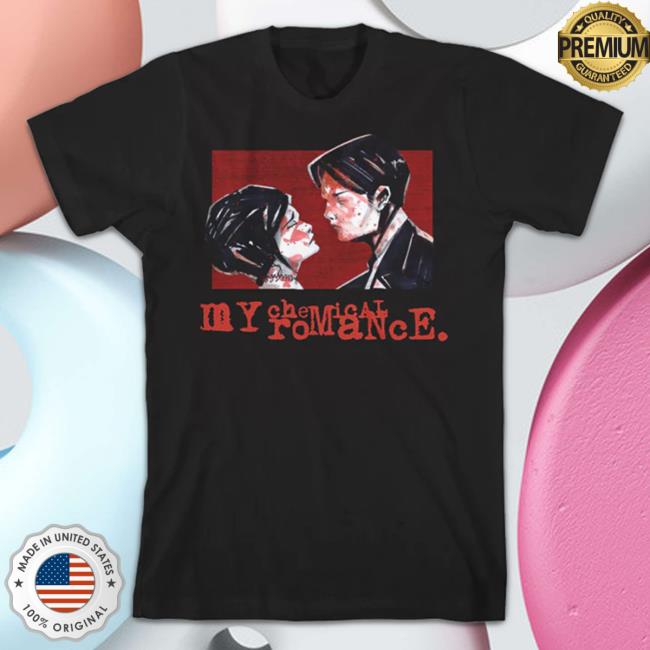 Official Mcr Merch Store Shop Warner Records My Chemical Faces Hot Shirt WarnerRecords