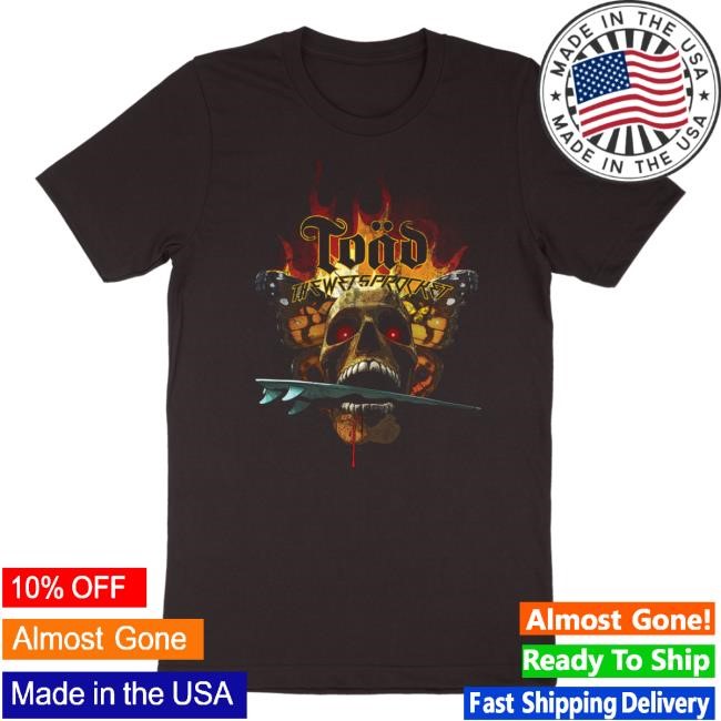 Toad The Wet Sprocket Surf Skull Vintage Reissue Tshirt Official Merch Store