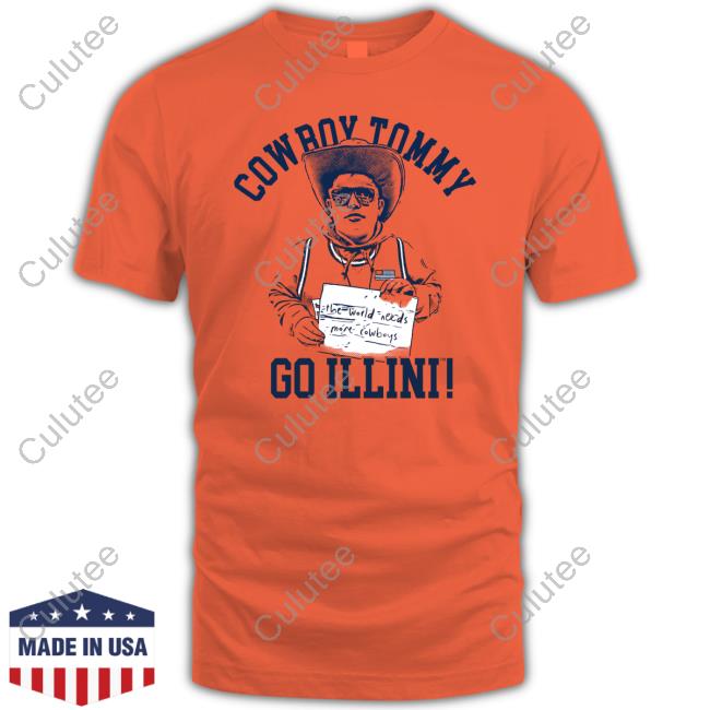 The Illinois Nil Cowboy Tommy T-Shirts