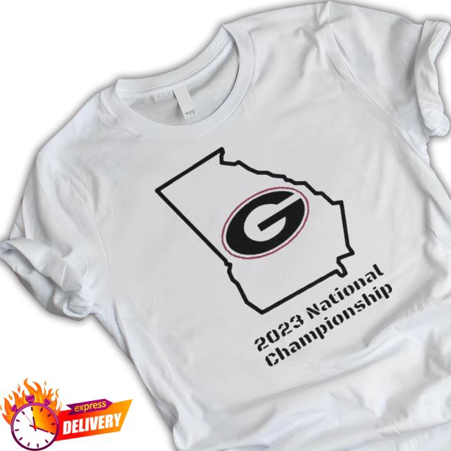 2023 National Championship Georgia Bulldogs Tee