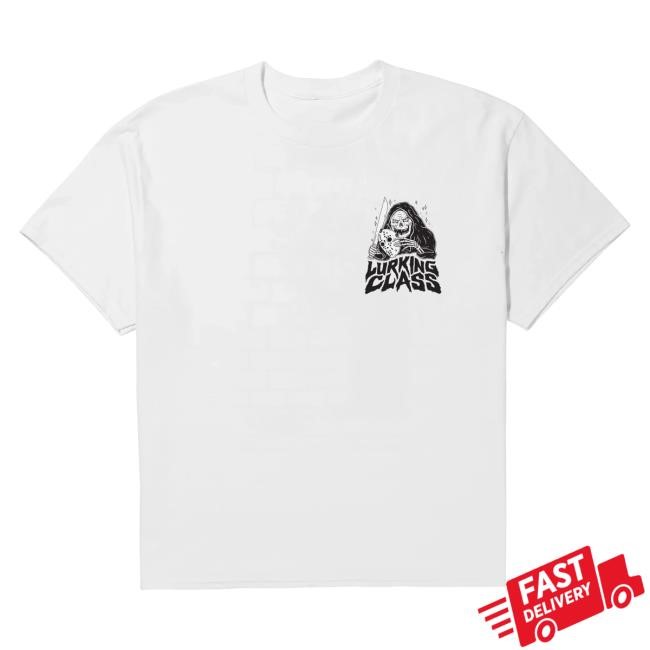 Official Lurking Class Clothing Merch Shop Crystal Lake Hot Shirt - Black LurkingClass