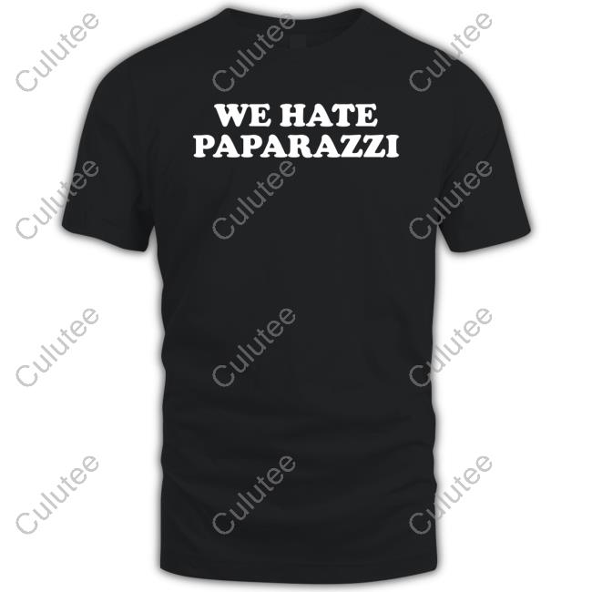 Nessa Barrett We Hate Paparazzi Long Sleeve T Shirt