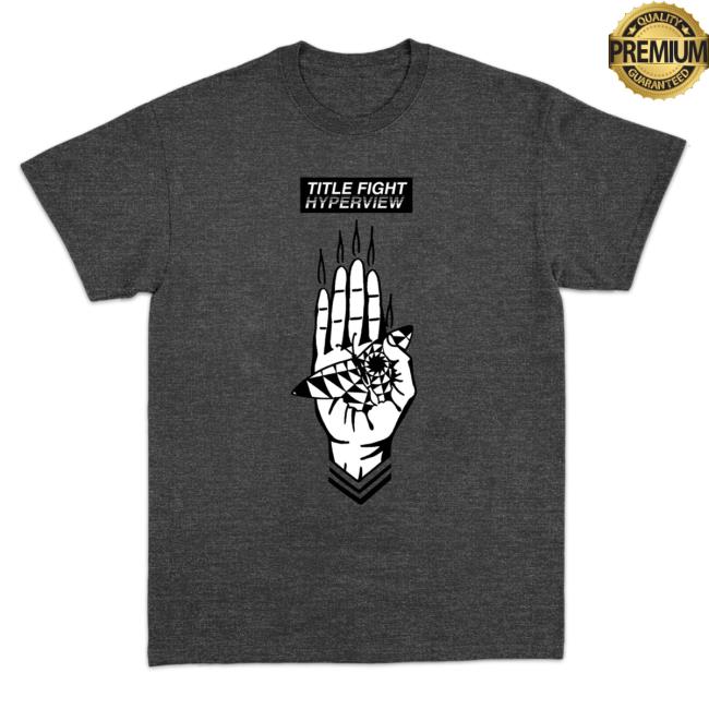 Free Divide Title Fight Hyperview Hand New Shirt