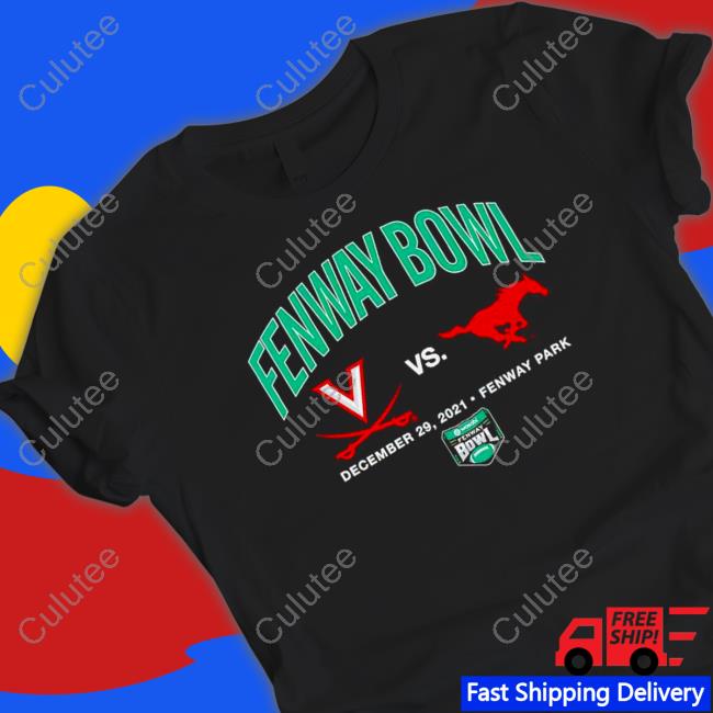 Official Virginia Cavaliers vs SMU Mustangs 2022 Fenway Bowl Dueling shirt tshirt