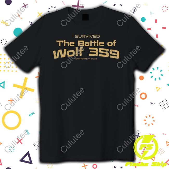 Todd Stashwick I Survived The Battle Of Wolf 359 Shirt