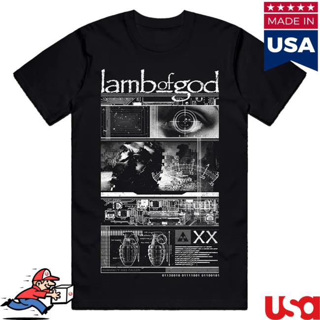 Official Lamb Of God Merch Store Static Tee