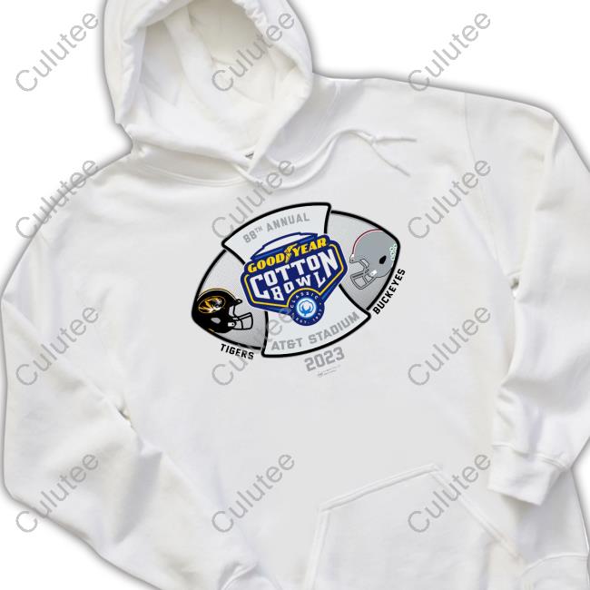Official 2023 Cotton Bowl 2-Team Long Sleeve T