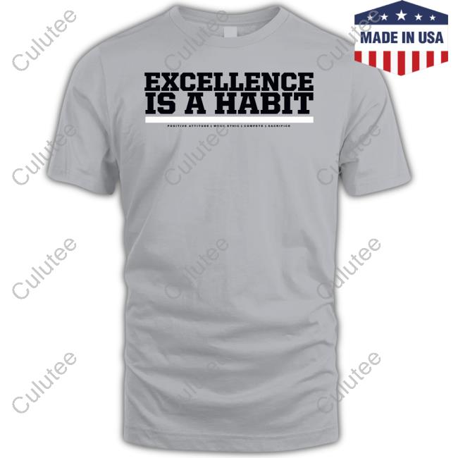 Official Wintshirt Store Excellence Is A Habit Fan Favorite Shirt