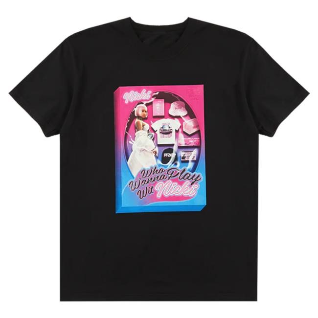 Official Nicki Minaj Merch Store Play Wit Nicki Black Tee Nicki Minaj Apparel Clothing Shop NickiMinaj