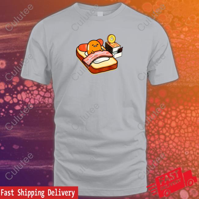 Gudetama Breakfast In Bed Limited Edition Long Sleeve T-Shirt