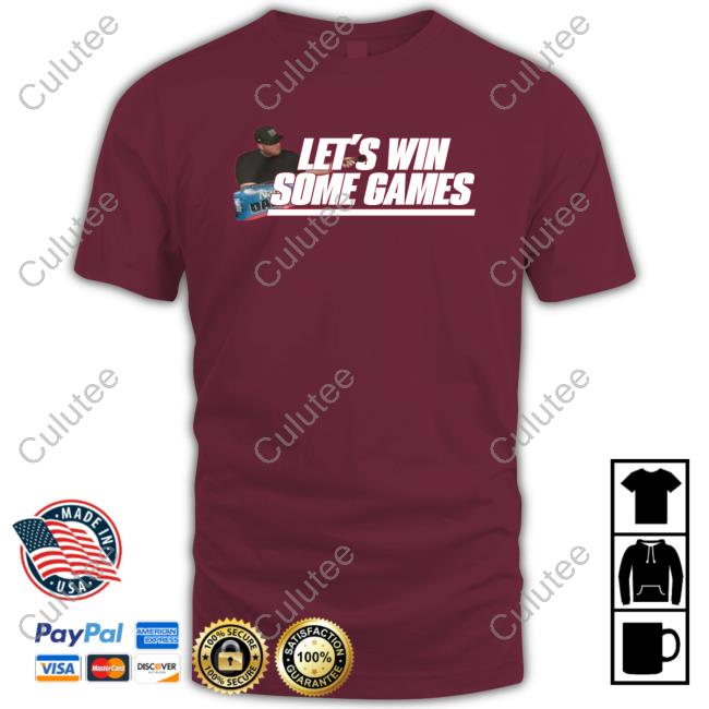 Shop Jomboy Media Official Let's Win Some Games Hoodie
