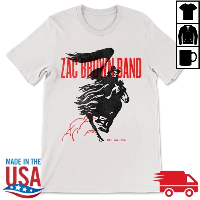 Official Zac Brown Skeleton Rider Shirt