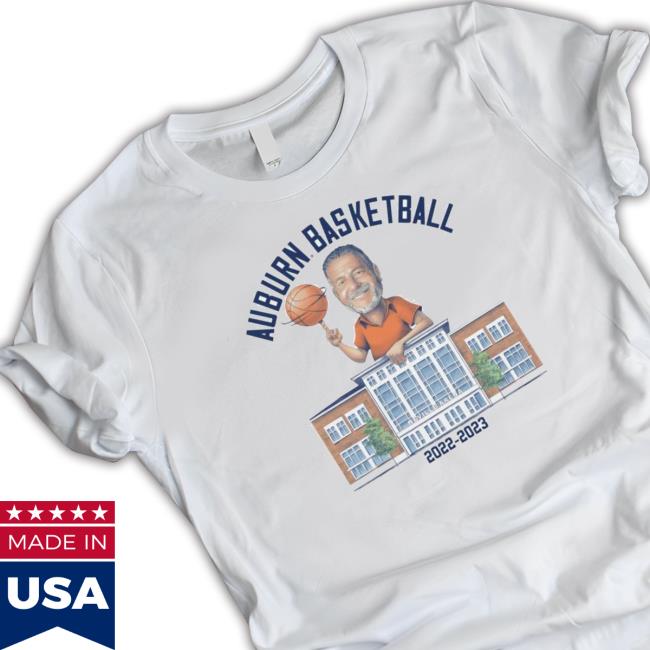 Auburn Basketball Bruce Pearl 2022-2023 Tee