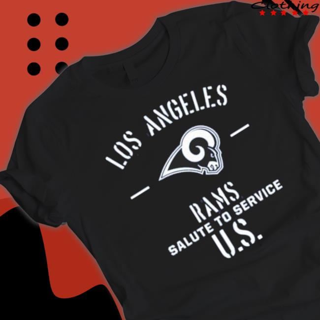 Los Angeles Rams Salute To Service Us Crewneck Sweatshirt