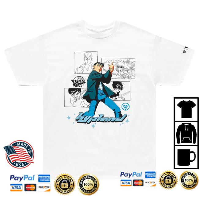 Official Hypland Clothing Merch Store Hypland Yyh Yusuke Box Tees (White)