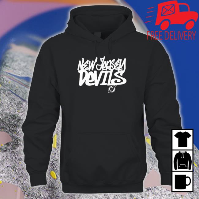 New Jersey Devils Levelwear Red Richmond Graffiti T-Shirt
