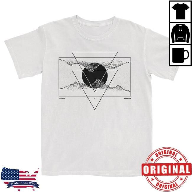 Official Rodrigo Y Gabriela Merch Rodgab White Mountains Tee
