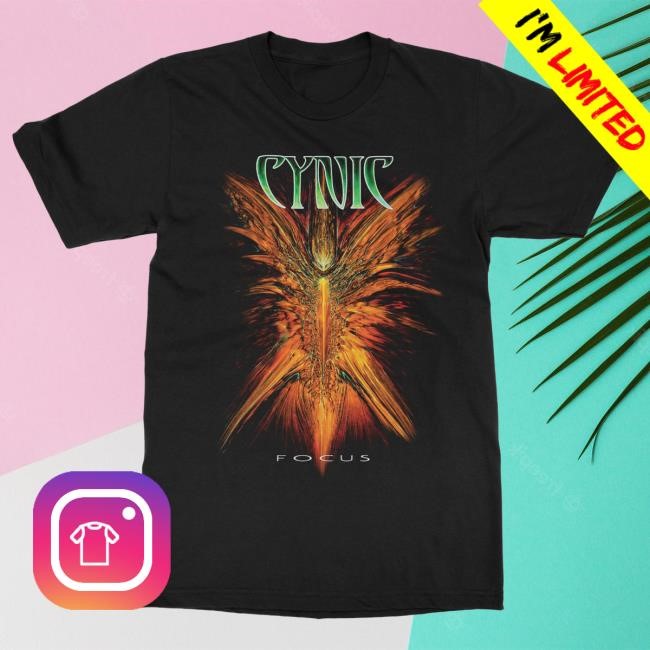 Official Indiemerchstore Cynic "Focus" Shirts Indie Merch Store
