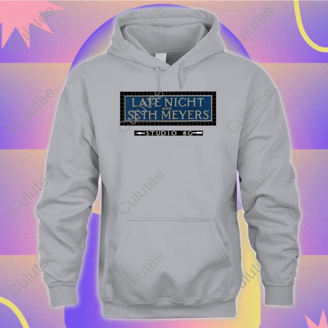 Anna Kendrick Wearing Late Night With Seth Meyers Studio 8G Shirt