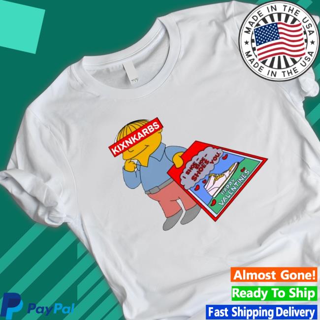 Kixnkarbs I shoes you happy Valentines Shirt
