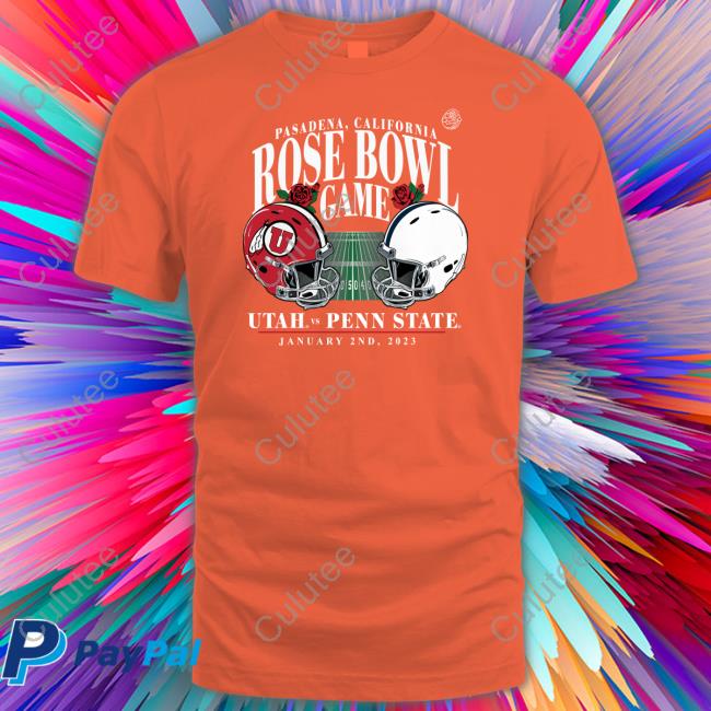 Penn State Nittany Lions vs. Utah Utes Fanatics Branded 2023 Rose Bowl Matchup Old School Tee Shirt