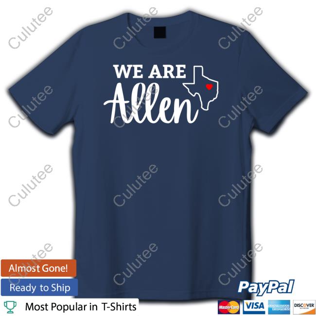 Official We Are Allen Sweatshirt
