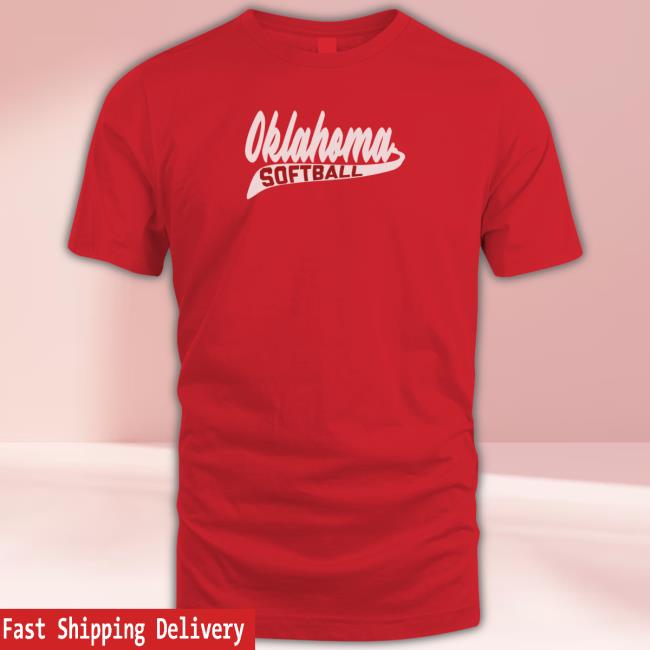 Ou Softball Tail Tee Shirt
