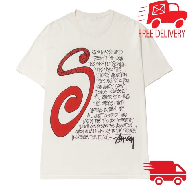 S Talk Pigment Dyed New Shirt Stüssy