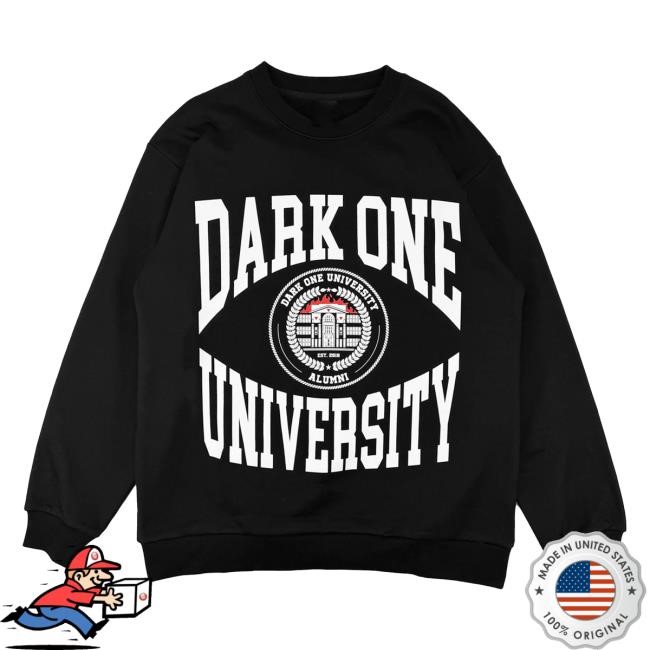 Dark One University Pullover Sweatshirt Official Lil Darkie Merchandise — Small Dark One