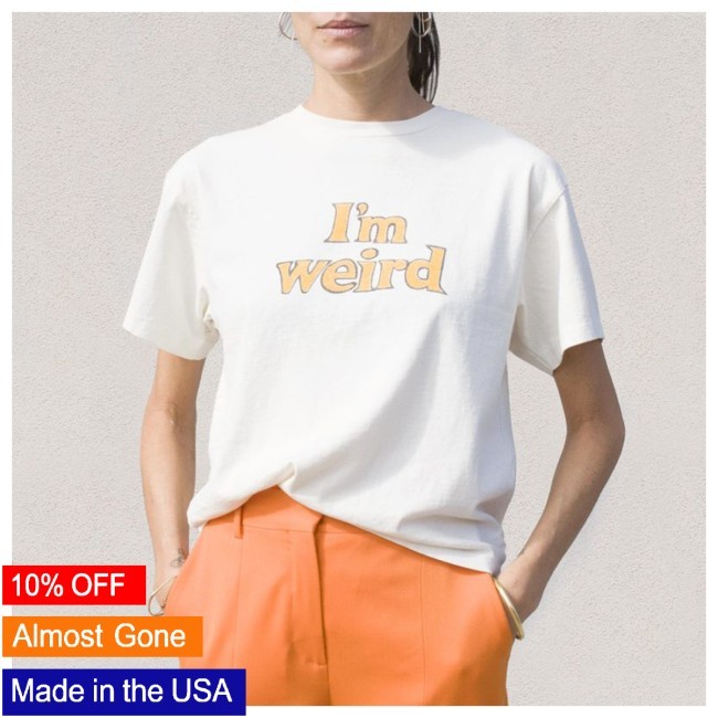 90S Oversized I'm Weird Tee Re/Done