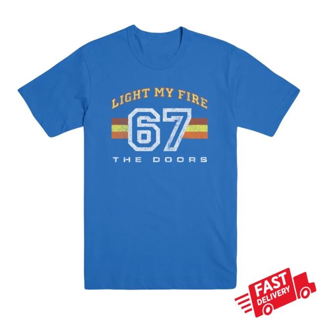 Light My Fire '67 Retro Tee - The Doors Official Online Store