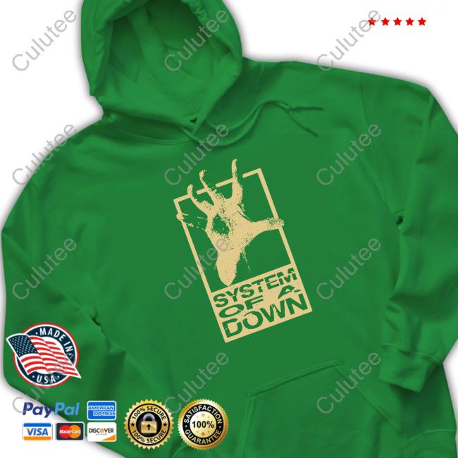 Official System Of A Down Merch Self-Titled Outside The Box Hoodie