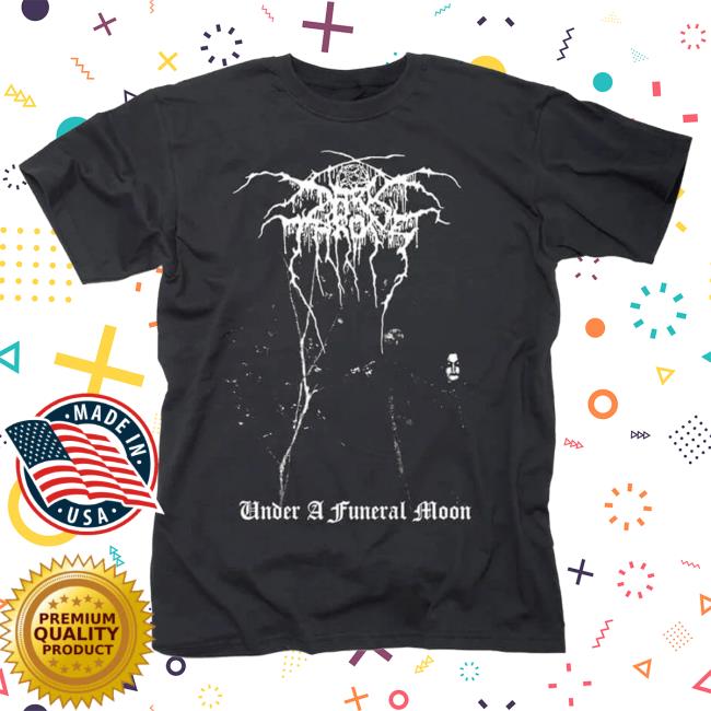 Official Indie Merch Store Shop Darkthrone Under A Funeral Moon Shirt IndieMerchStore