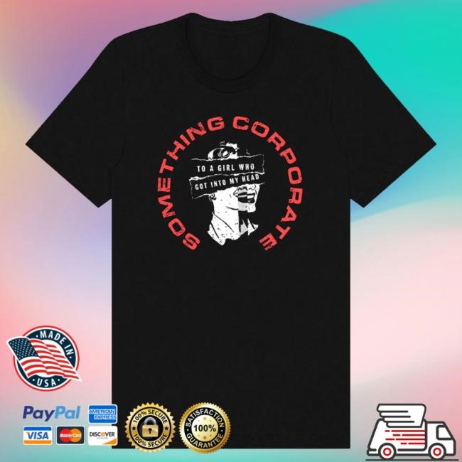 Official Andrew Mcmahon Into My Head Hot Shirt Something Corporate