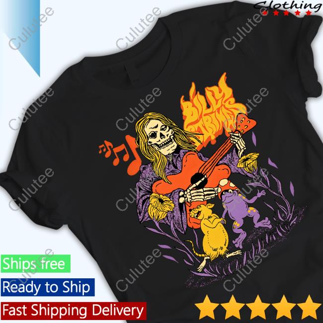 Official Billy Strings Merchandise Summer 2023 #8 Skeletar Shirt