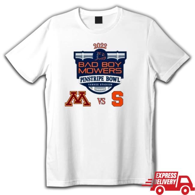 Official Minnesota golden gophers vs syracuse orange 2022 pinstripe bowl Sweatshirt