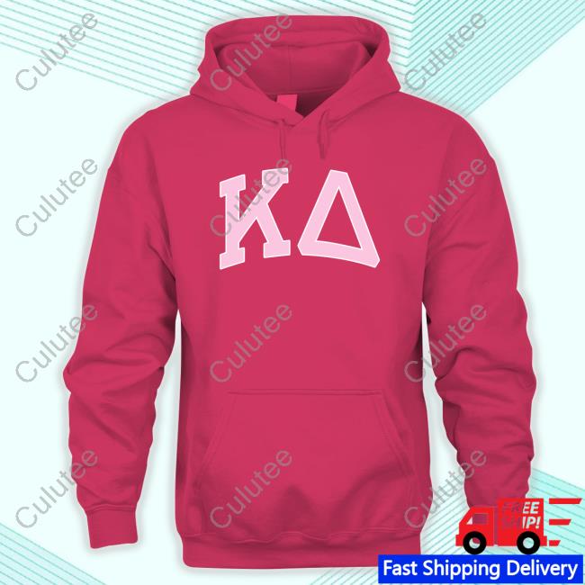 Kappa Delta Pink Rowing Letters Shirt